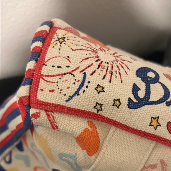 Brighton Multicolor Heart Canvas Tote - Picture 8 of 8